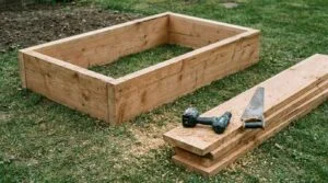 Hochbeet selber bauen: Höhe, Maße und der Aufbau in sechs Schritten